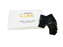 Carica l&#39;immagine nel visualizzatore di Gallery, Funxim Infinity Cube Toy per Adulti e Bambini, Nuova Versione Fidget Nero - Ilgrandebazar