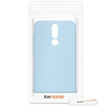 Carica l&#39;immagine nel visualizzatore di Gallery, kwmobile Cover Compatibile con Huawei Mate 10 Lite - Custodia blu chiaro matt