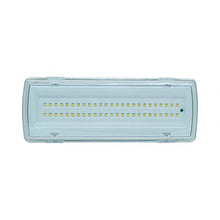 Carica l&#39;immagine nel visualizzatore di Gallery, LAMPADA PLAFONIERA EMERGENZA 50 LED 4W 406LM INCASSO PARETE 91062 [Classe di...
