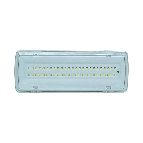 LAMPADA PLAFONIERA EMERGENZA 50 LED 4W 406LM INCASSO PARETE 91062 [Classe di...