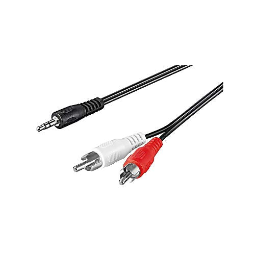 Goobay 50196 Adattatore Cavo Audio AUX, Jack da 3.5mm a Connettore RCA... - Ilgrandebazar