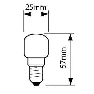 Philips 038715, lampadine 25W SES E14, lampade piramidali a 2 X 25 WATT - Ilgrandebazar