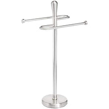 Carica l&#39;immagine nel visualizzatore di Gallery, Set di accessori per il bagno in acciaio spazzolato della collezione... - Ilgrandebazar