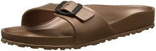Carica l&#39;immagine nel visualizzatore di Gallery, Birkenstock MADRID EVA, Ciabatte Donna 37 EU Stretta, Marrone Metallic Copper