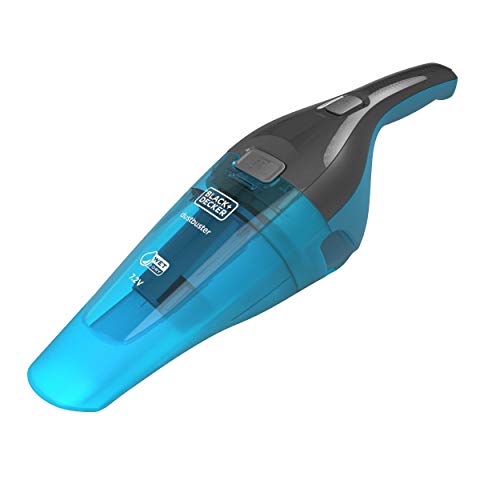BLACK+DECKER WDC215WA-QW Aspiratore Ricaricabile solidi e 7,2V, Grigio/Azzuro - Ilgrandebazar