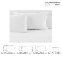 Carica l&#39;immagine nel visualizzatore di Gallery, Giovanni Dolcinotti Bed Collection | Set 2 Federe Copricuscino con 50 x 80