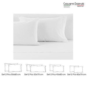 Giovanni Dolcinotti Bed Collection | Set 2 Federe Copricuscino con 50 x 80