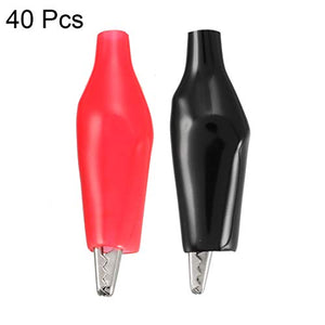 Sourcing Map morsetti a coccodrillo, coccodrillo jumper clip Helper 6mm,40pcs - Ilgrandebazar