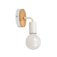 Carica l&#39;immagine nel visualizzatore di Gallery, JINYU Retro industriale rustico lampada da parete in metallo 2 Pacchi, Bianco - Ilgrandebazar