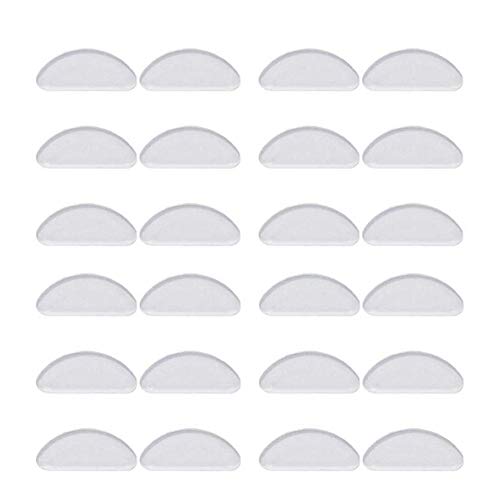 Naselli per occhiali autoadesivi, 12 paia di bastone morbido silicone... - Ilgrandebazar