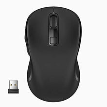 Carica l'immagine nel visualizzatore di Gallery, WisFox Mouse Senza Fili, 2.4G Wireless Laptop Computer Nero