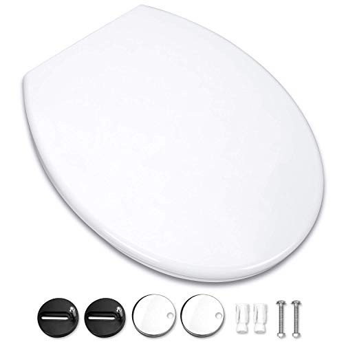 Omasi Sedile WC Copriwater Universale con Chiusura Ammortizzata Soft... - Ilgrandebazar