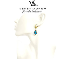 Venetiaurum by Linea Italia - Orecchini donna con perle in vetro originale...