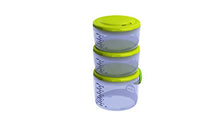 Carica l'immagine nel visualizzatore di Gallery, Chicco 00007658000000 Contenitori PortaPappa System Easy Meal, 6m+, 3...