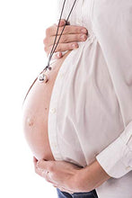 Carica l&#39;immagine nel visualizzatore di Gallery, MAMIJUX Chiama Angeli con Piedini Lavorati e catenina in acciaio lunga 110cm - Ilgrandebazar