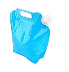 Tanica Acqua Pieghevole 5L - Leggera, Portatile, Con Coperchio Per Campeggio E Emergenza - Foto 6