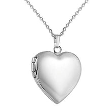 Carica l&#39;immagine nel visualizzatore di Gallery, PAURO - Collana da donna in acciaio inox con medaglione a forma di cuore - Ilgrandebazar