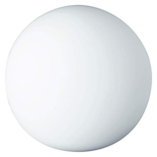 Reality R5220-07 Pingpong Lampada Tavolo, 1xE27, 25 W, Bianco, 18.5 Bianco