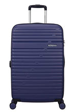 Carica l'immagine nel visualizzatore di Gallery, American Tourister Aero Racer, Bagaglio A Mano 4 Ruote Donna, Blue (Nocturene Blue)