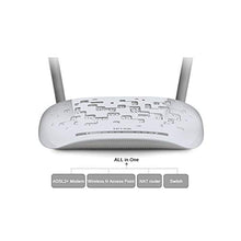 Carica l&#39;immagine nel visualizzatore di Gallery, TP-Link TD-W8961N Modem Router ADSL2+, Wireless N300 Mbps, 4 Porte Fast...