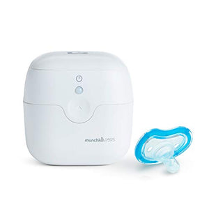 Munchkin - Mini sterilizzatore portatile UV per ciucci e tettarelle, uccide...