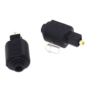 OTOTEC - Adattatore audio ottico da jack femmina 3,5 mm a Toslink,...