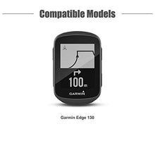 Carica l'immagine nel visualizzatore di Gallery, TUSITA Custodia per Garmin Edge 130 - Cover protettiva in silicone NERO