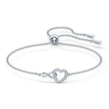 Carica l&#39;immagine nel visualizzatore di Gallery, Swarovski Bangle Donna Placcato_Oro Cristallo Rotonda - 5524421 - Ilgrandebazar
