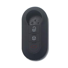 Carica l&#39;immagine nel visualizzatore di Gallery, [Portachiave] Guscio Cover Chiave in Silicone per Telecomando CHIAVE B, NERO