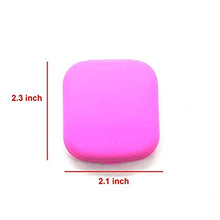 Carica l&#39;immagine nel visualizzatore di Gallery, Confezione da 4 mini custodia viaggio per lenti a contatto, blu, viola,... - Ilgrandebazar