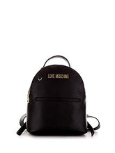 Carica l'immagine nel visualizzatore di Gallery, Love Moschino zaino con tasca esterna frontale,chiusura Taglia unica, Nero