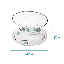Carica l&#39;immagine nel visualizzatore di Gallery, Homedics Manicure e Pedicure Portatile con 5 Accessori Professionali e 2... - Ilgrandebazar