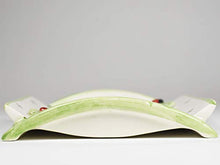 Carica l&#39;immagine nel visualizzatore di Gallery, Rendi resto in ceramica dipinto a mano con coccinella applicate fatte a - Ilgrandebazar