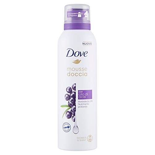Dove Mousse Doccia per il Corpo all'Olio di Cotone - 200ml