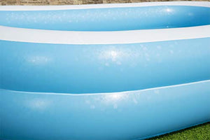 Bestway 54006 Piscina Gonfiabile Rettangolare 262 x 175 x 51 cm, Blu/Bianco