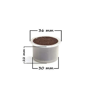 100 CAPSULE POP CAFFE' E-TUO 1 INTENSO COMPATIBILI FIOR FIORE, LUI ESPRESSO...