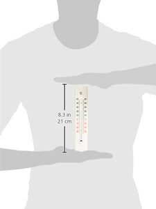 TFA Dostmann, Termometro da Interno ed Esterno in Metallo, Bianco (weiß) - Ilgrandebazar