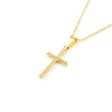 Carica l&#39;immagine nel visualizzatore di Gallery, Croce 16x10 mm per bambini - oro giallo 18k (750) - Ilgrandebazar
