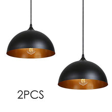 Carica l&#39;immagine nel visualizzatore di Gallery, Lampadari a Sospensione Vintage Industriale, Tomshine Lampadario In Ferro...