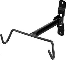 Carica l'immagine nel visualizzatore di Gallery, P4B, Supporto da Parete per Bicicletta, Pieghevole, in Acciaio, Colore: Nero
