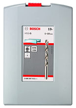 Carica l'immagine nel visualizzatore di Gallery, Bosch Professional 19 pz. Set di punte per metallo HSS-G ProBox (per acciaio, Ø 1-10 mm, accessori trapano avvitatore e trapano a colonna)
