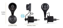 Carica l&#39;immagine nel visualizzatore di Gallery, Supporto Nest Cam con presa CA a parete; Sostegno a parete per EU Nero - Ilgrandebazar