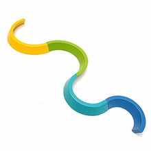 Carica l&#39;immagine nel visualizzatore di Gallery, king do way 7 Colori Legno Arcobaleno Blocchi, Giocattoli Educativi 7 colori - Ilgrandebazar