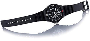 Casio Uomo Quartz Analogue Watch, Nero Taglia unica, Nero/Nero - Ilgrandebazar