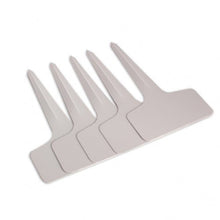 Carica l&#39;immagine nel visualizzatore di Gallery, KINGLAKE 100 Pezzi marcatori di Piante in plastica 6*10*0.1cm, Bianco - Ilgrandebazar