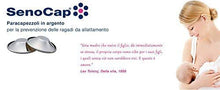 Carica l'immagine nel visualizzatore di Gallery, SenoCap Paracapezzoli Coppette Copricapezzoli Argento 925 per la Protezione...