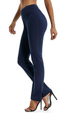 Carica l'immagine nel visualizzatore di Gallery, FITTOO Pantaloni Yoga Donna Pants Larghi Eleganti Sportivo XL, Blu - Ilgrandebazar