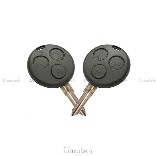 COVER CHIAVE GUSCIO SMART FORTWO 450 3 TASTI TELECOMANDO SCOCCA