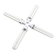 Carica l&#39;immagine nel visualizzatore di Gallery, Foxnovo, lampadina a tubo a forma di U da 9W, 365 nm, per lampade unghie... - Ilgrandebazar