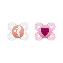 Carica l'immagine nel visualizzatore di Gallery, MAM - Succhietti in silicone Perfect Start, con custodia, per bambini...